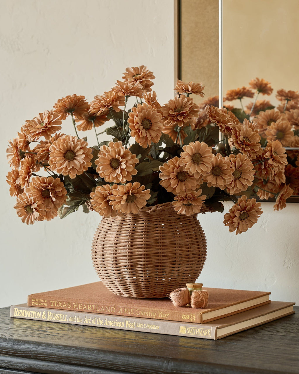 Perry Scalloped Rim Woven Vase