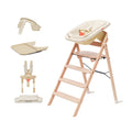 KAOS Klapp Beech High Chair Complete Bundle