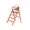 KAOS Klapp Recycled High Chair Newborn Bundle - Terracotta Pink