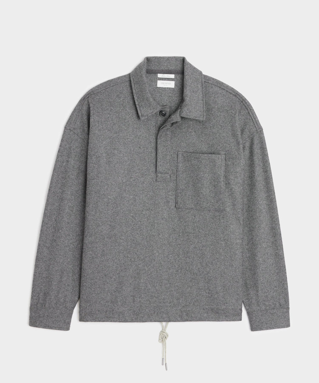 Cashmere Polo Overshirt