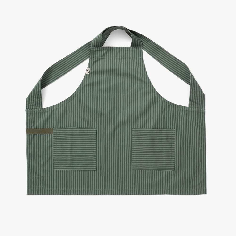 Kale Green Stripe Smock