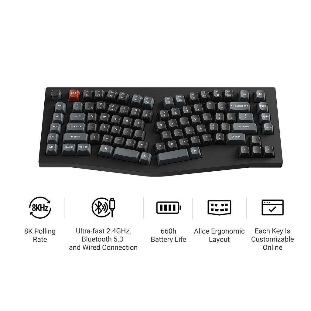 Keychron V10 Ultra 8K Wireless Custom Mechanical Keyboard