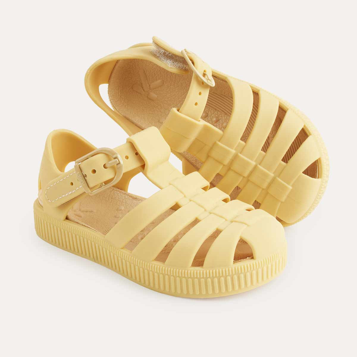 KIDLY by MORI Jelly Sandals - Citron