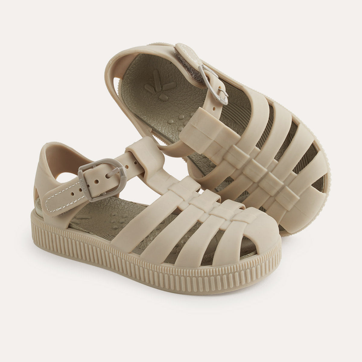 KIDLY by MORI Jelly Sandals - Sand Dollar