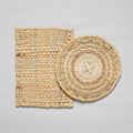 Set of Four Woven Mixed Fibers Placemats