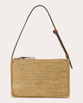 Kumana Crocheted Raffia Crossbody Bag
