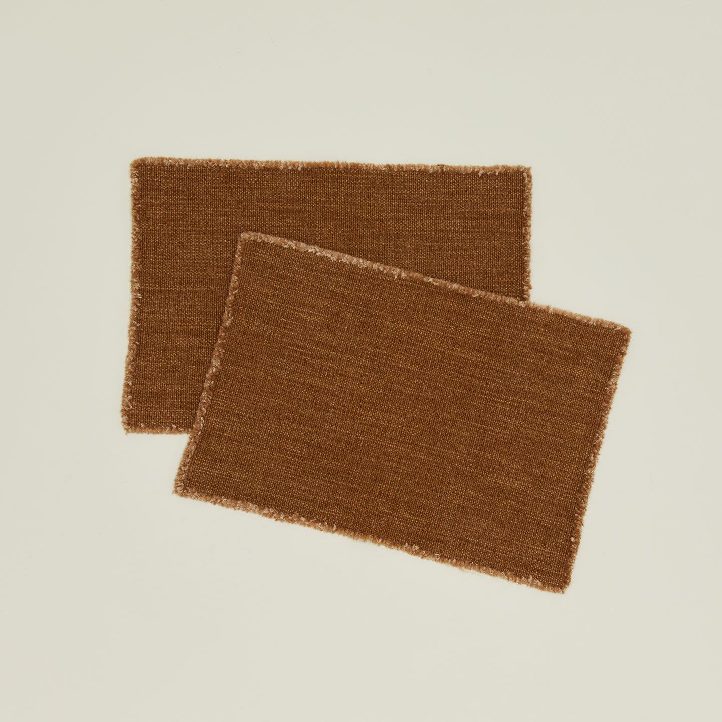 Jasper Placemat, Set of 2 - Ginger Linen Wool