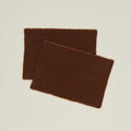 Jasper Placemat, Set of 2 - Leather Linen Wool