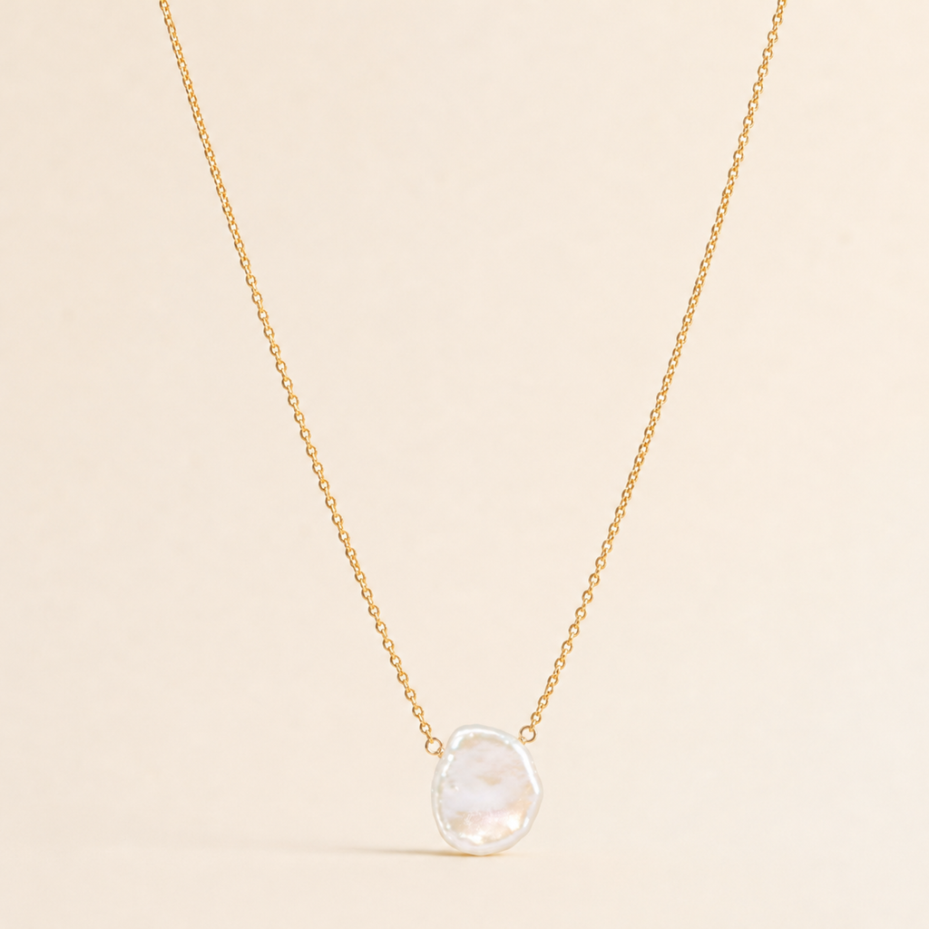 Keshi Pearl Necklace Legacy Card