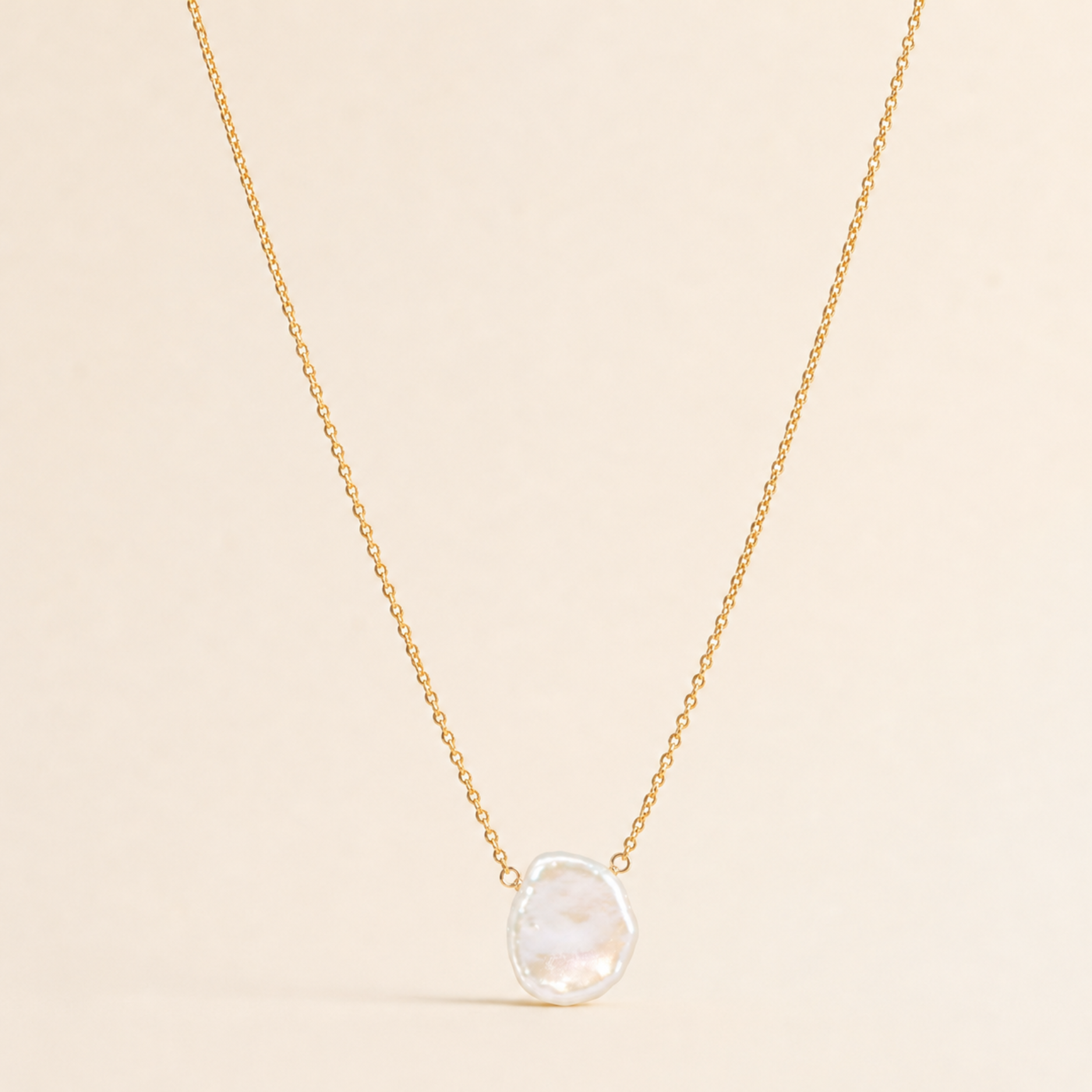 Keshi Pearl Necklace Legacy Card