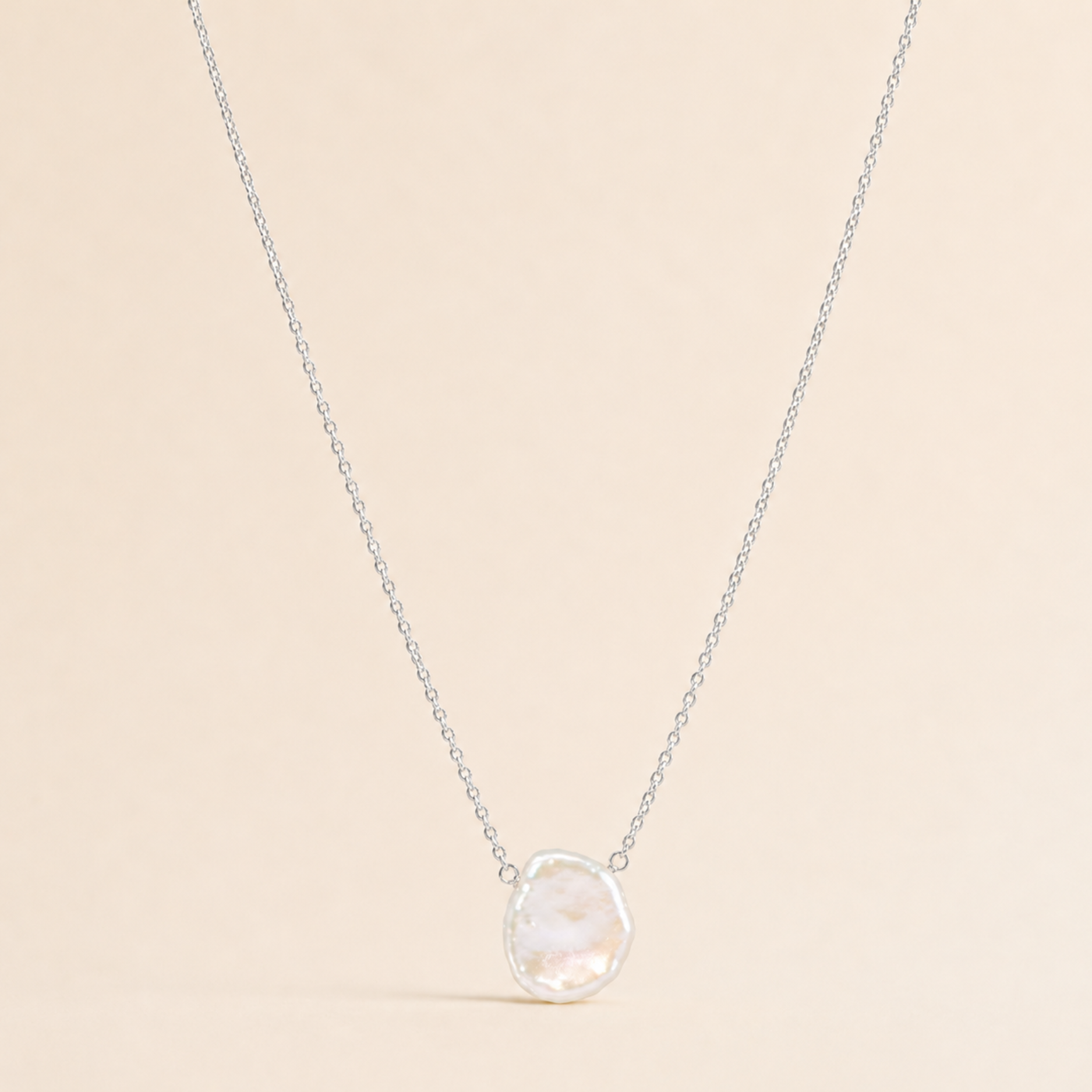 Keshi Pearl Necklace Legacy Card