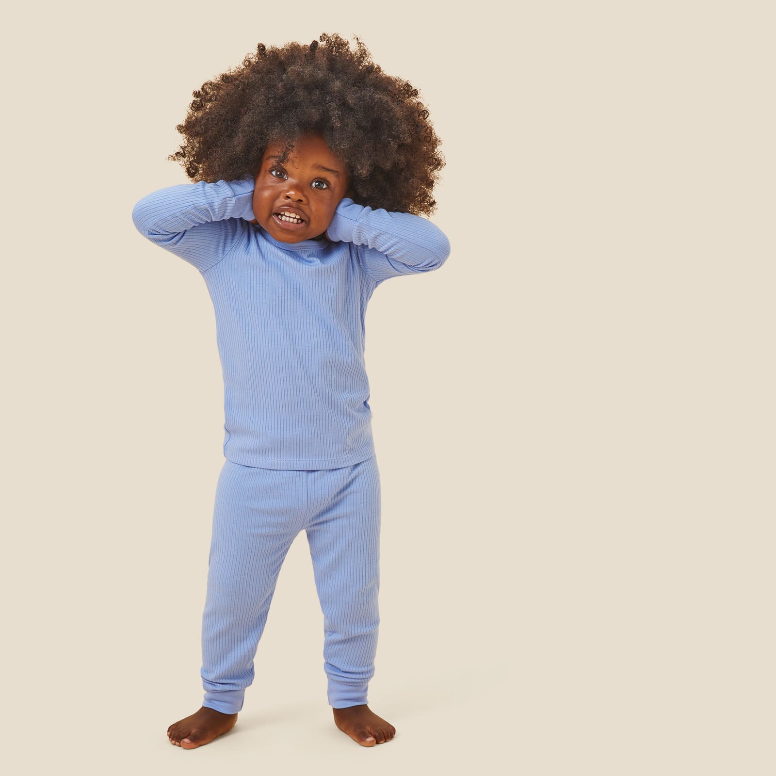 Hydrangea Ribbed Pyjamas
