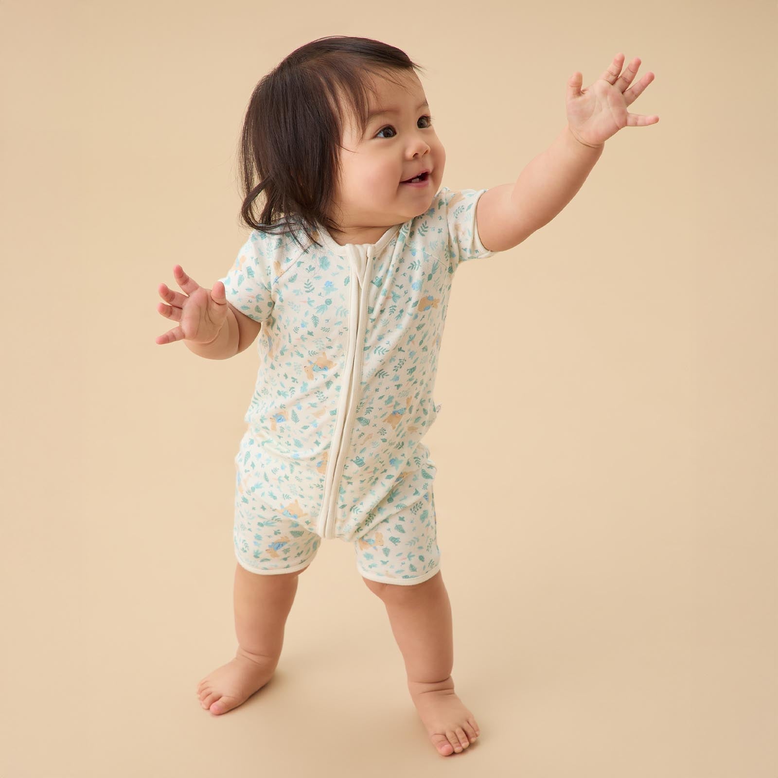 Peter Rabbit Zip Summer Sleepsuit