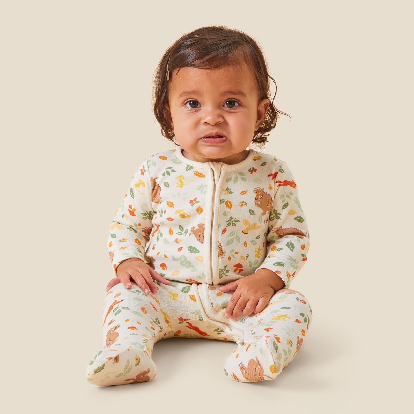 Gruffalo Woodland Clever Zip Sleepsuit
