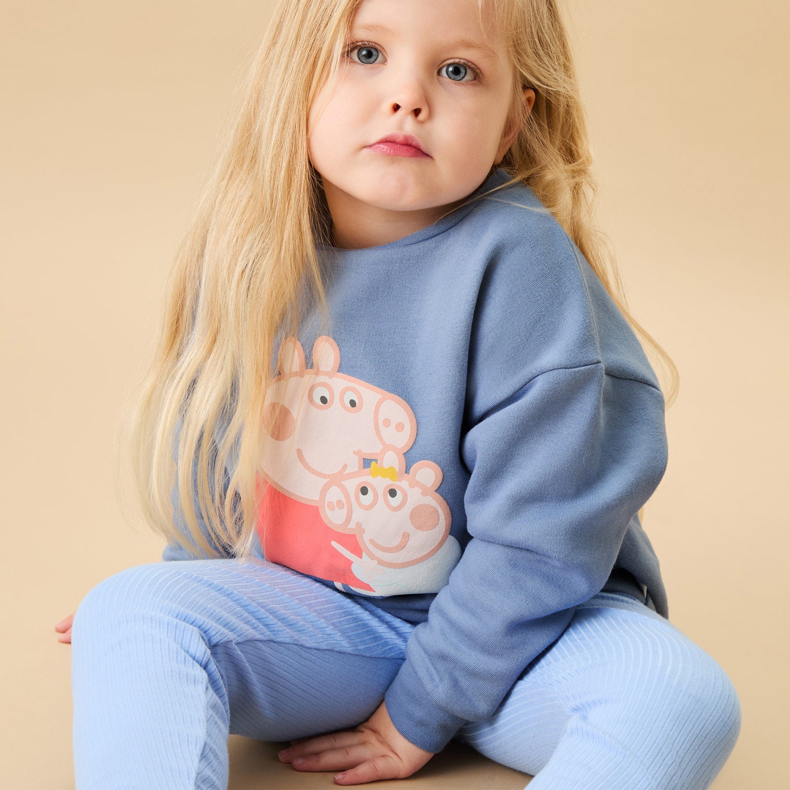 Peppa Pig & Evie Oversized Sweatshirt