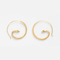 Mini Snake Hoop Earrings