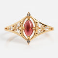 2026 January Capsule Art Deco Garnet Ring