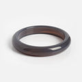 Moon Purple Chalcedony Stone Bangle
