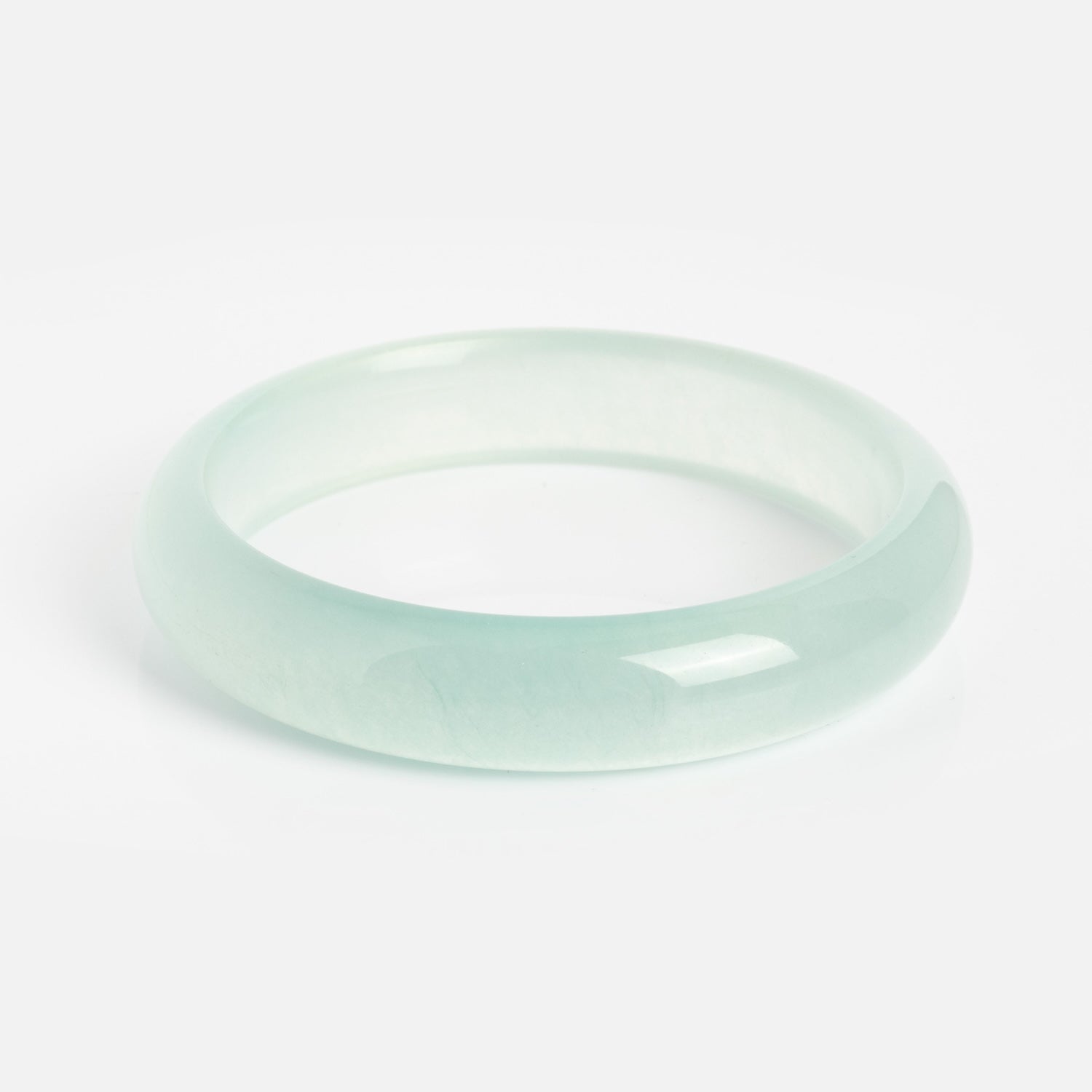 Pool Blue Quartzite Stone Bangle