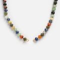 Macey Customizable Beaded Charm Holder Necklace