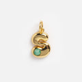 Thea Bubble Letter Charm