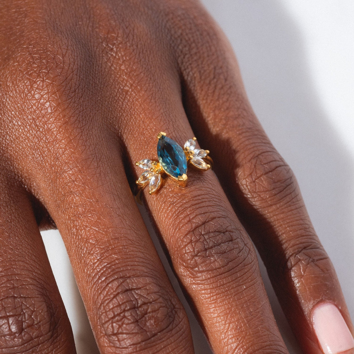 Gemstone Firefly Ring