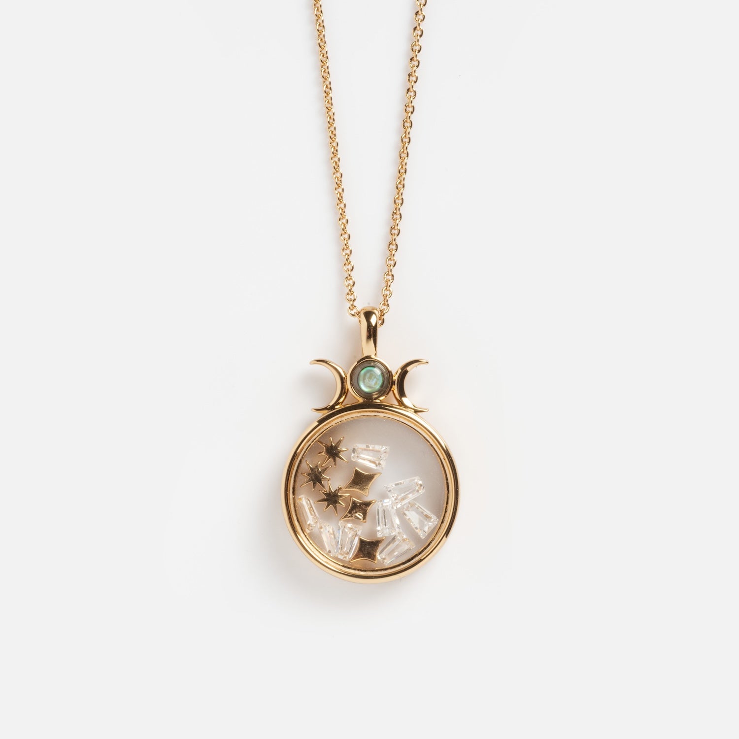 Wishkeeper Floating Locket Necklace