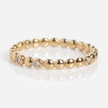 10k Dearest Morse Code Diamond Band