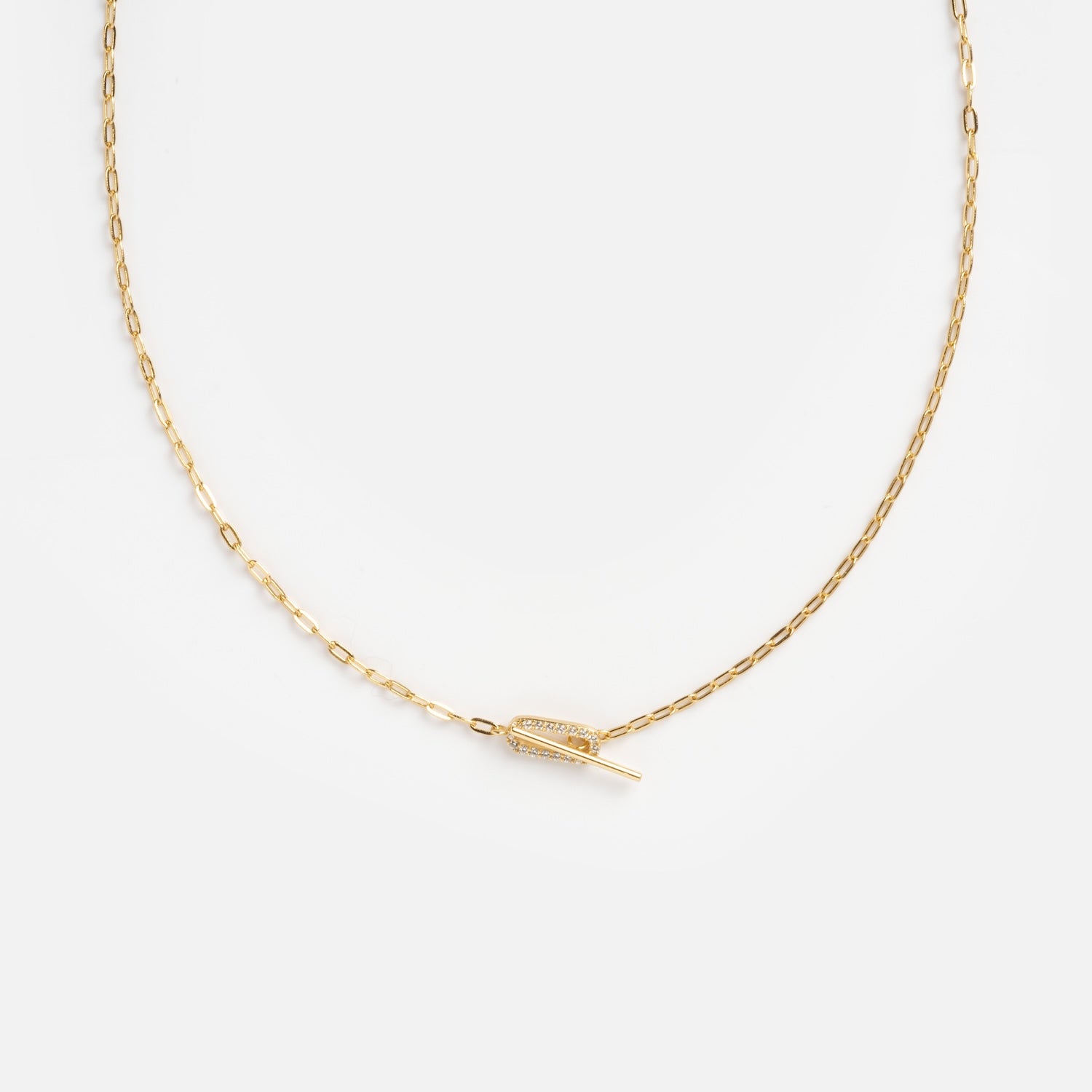 Jade Pave Necklace
