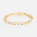 Eternal Blue Opal Tennis Bracelet