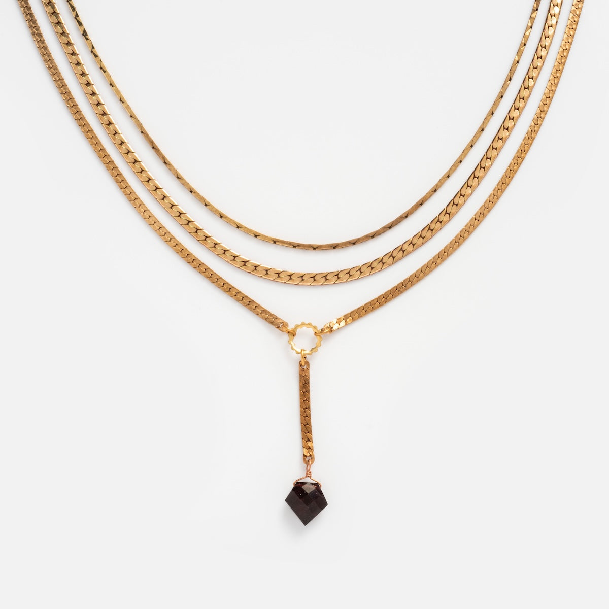 Palmer Gemstone Necklace