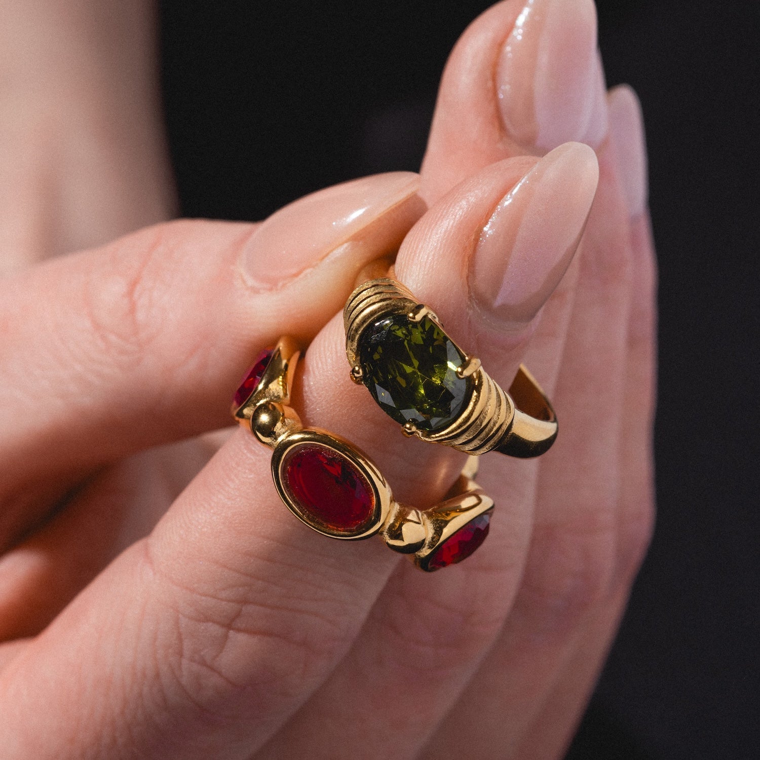 Stone Statement Ring