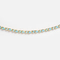 Isla Blue Opal Tennis Necklace