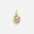 Solid Gold 2026 March Capsule Vintage Inspired Aquamarine Charm