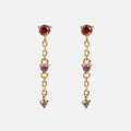 Celebration Ombre Birthstone Drop Studs