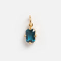 14k Mod Love Birthstone Charm