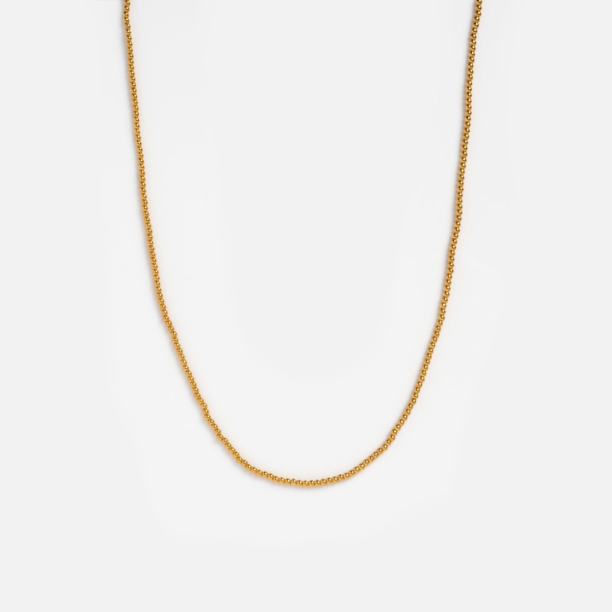 Vermeil Beaded Chain