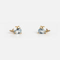 Whale Crystal Studs