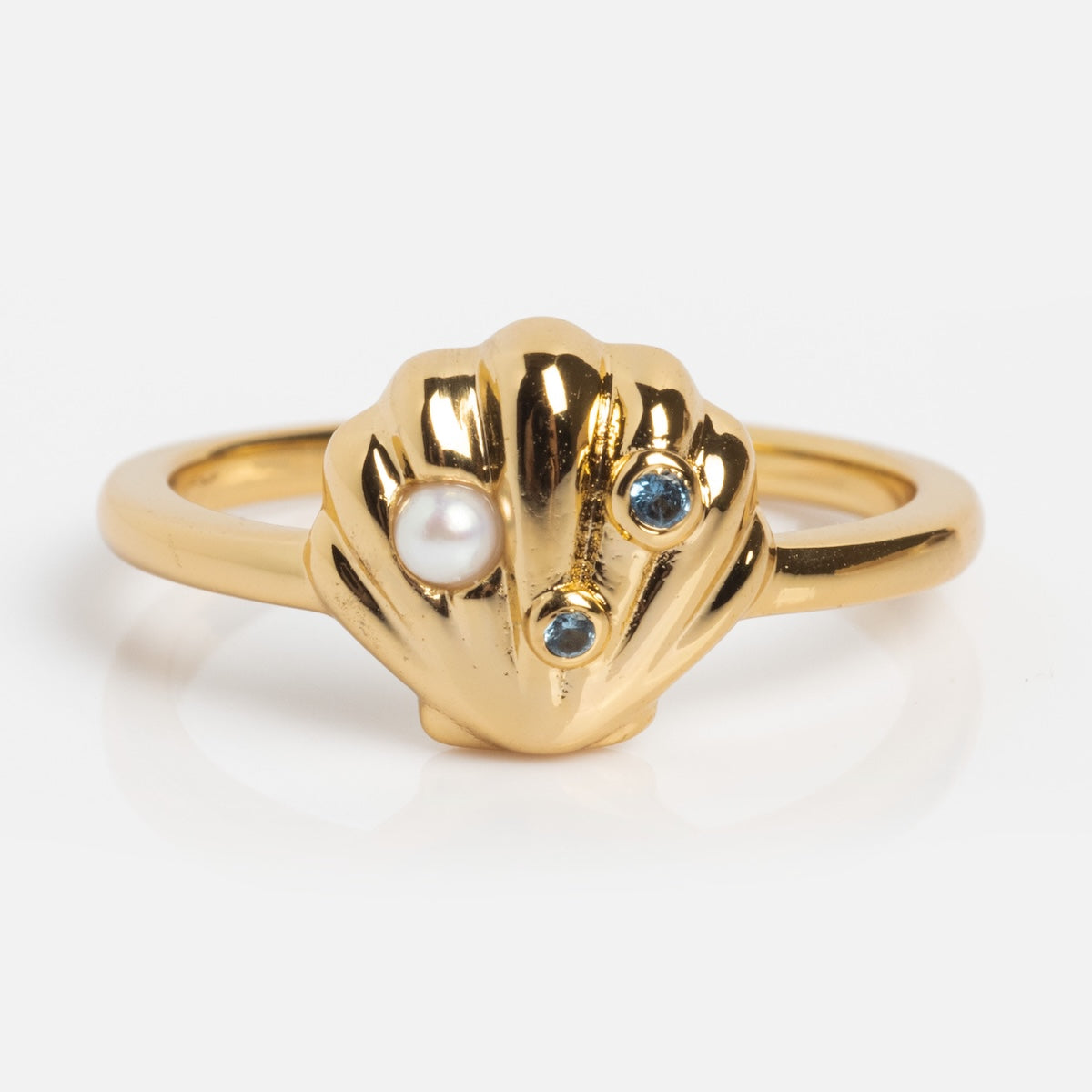 Perfect Pearl Shell Ring