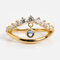 Mystique Evil Eye Charm Ring