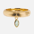 Classic Shimmer Charm Ring
