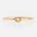 Solid Gold Simple Knot Ring