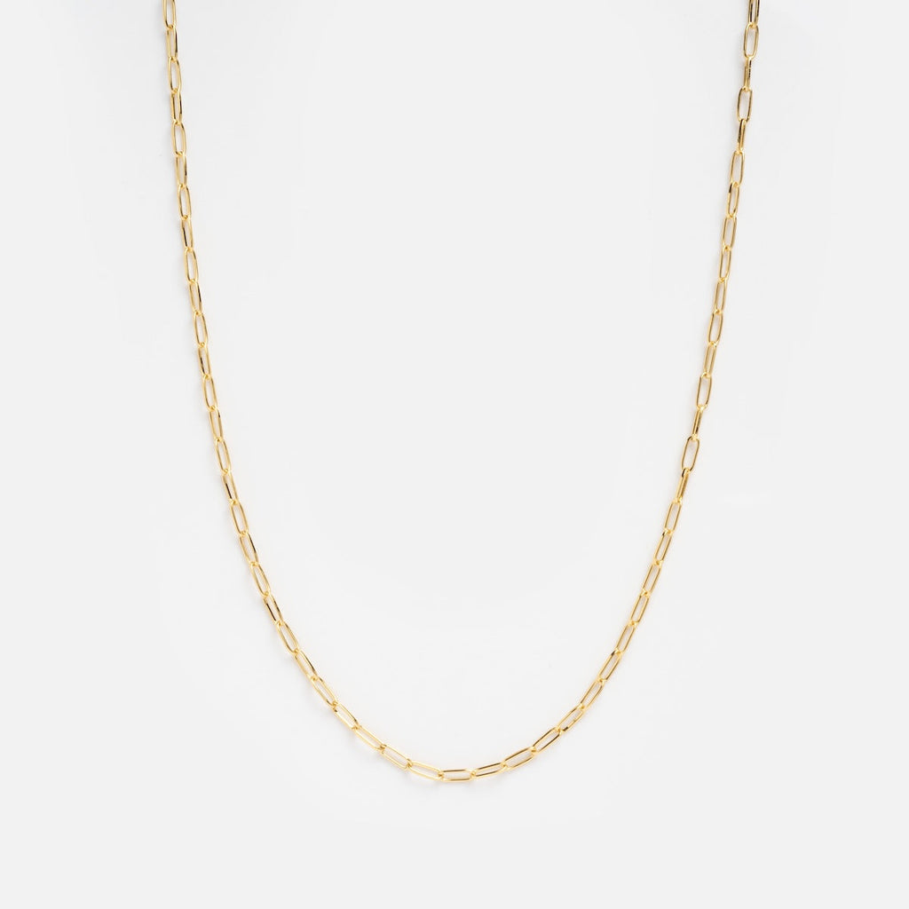 Delicate Paperclip Chain