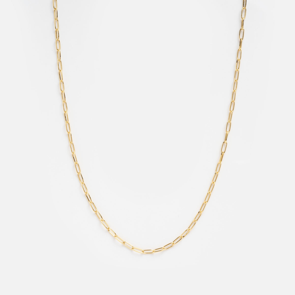 Delicate Paperclip Chain