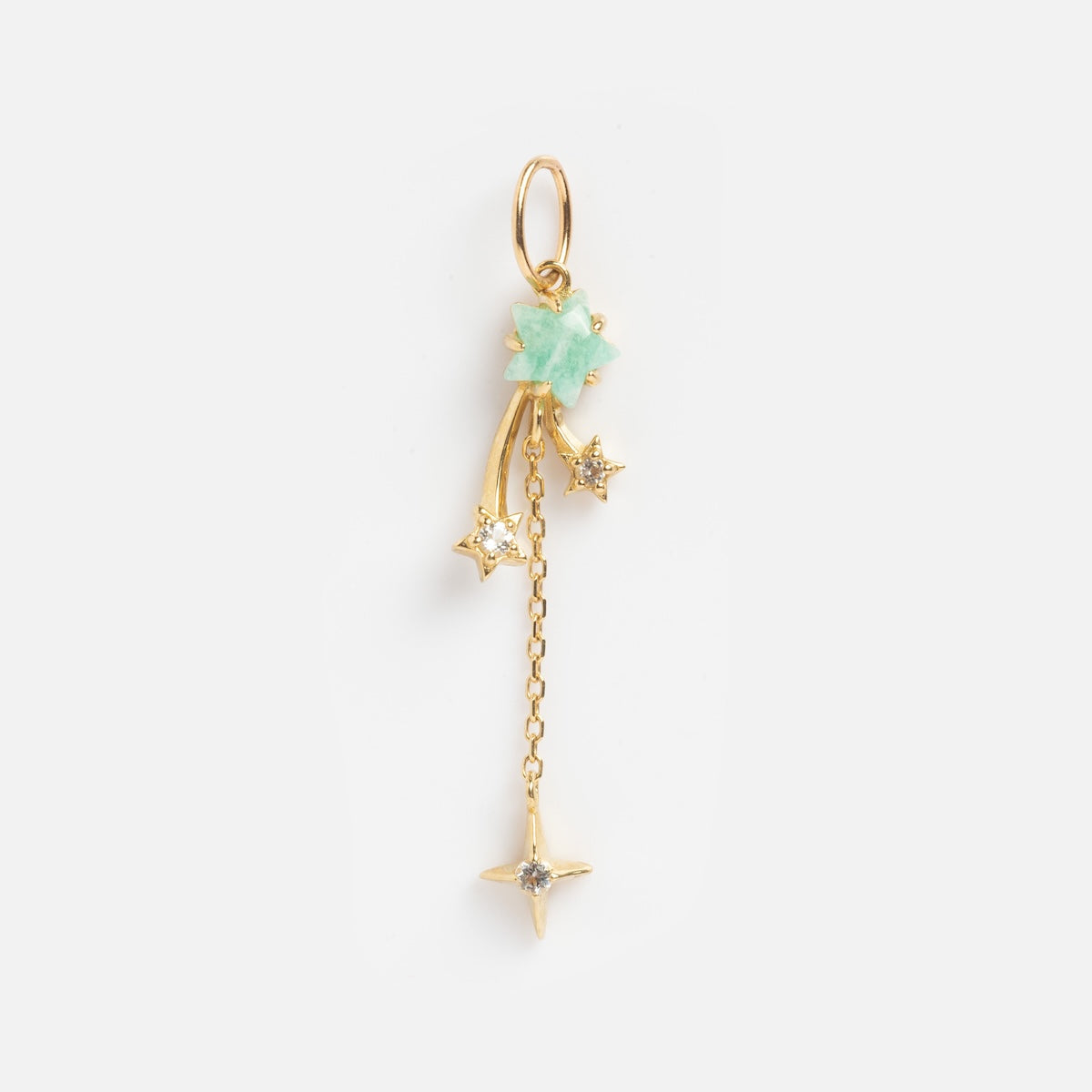 Solid Gold Lucky Charm