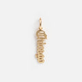 Solid Gold Chicago Charm