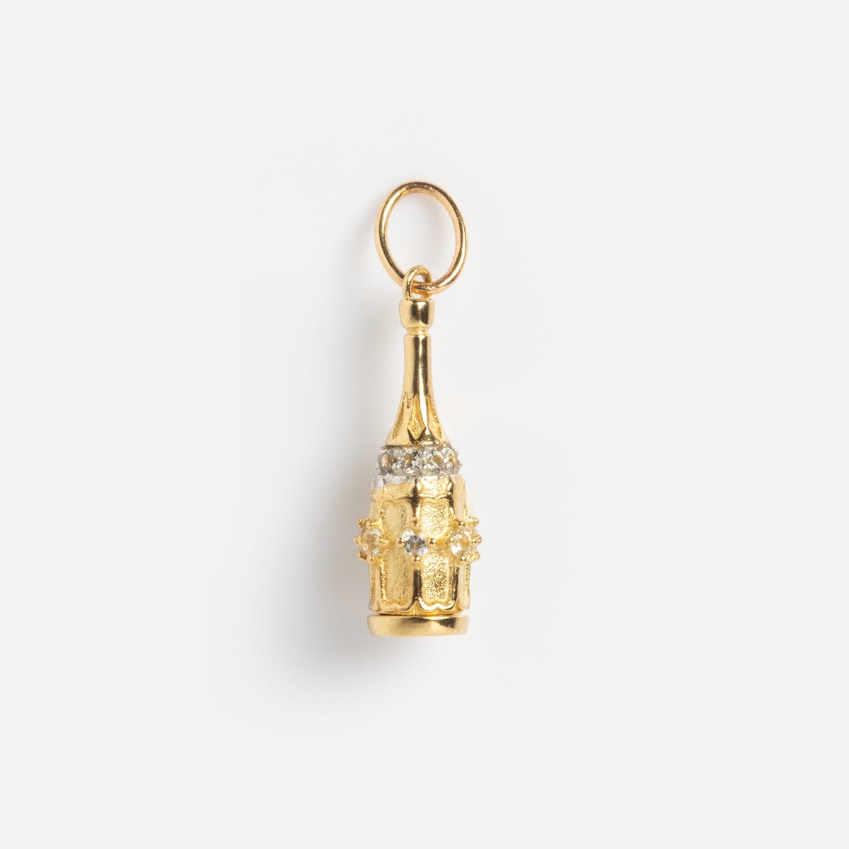 Solid Gold Celebration Charm