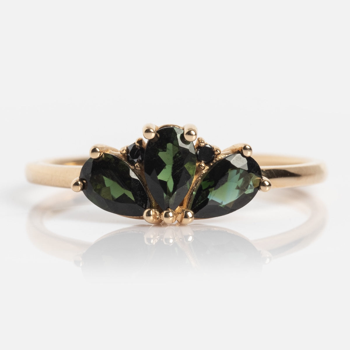 Ava Black Diamond Ring