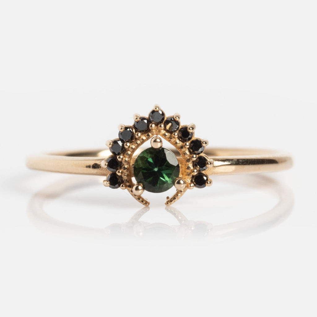 Tosia Black Diamond Ring