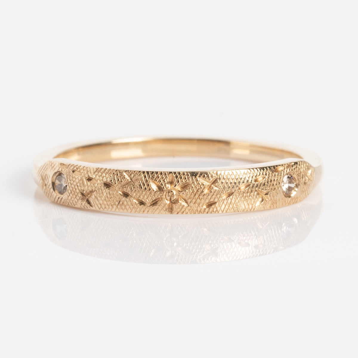 Dukes Champagne Diamond Ring